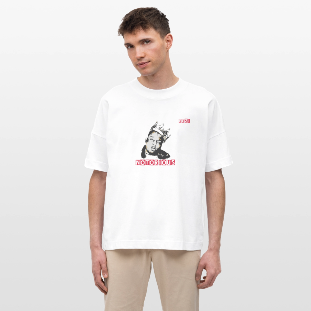Stanley/Stella Oversized Unisex Organic T-shirt Blaster BIGGIE - white