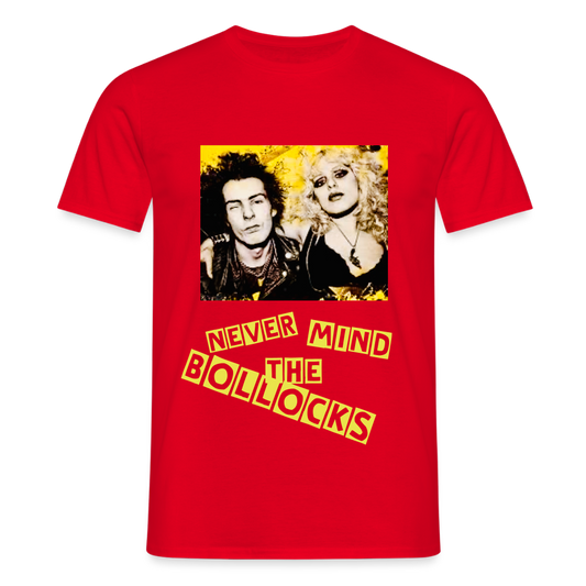 Sid and Nancy Men's T-Shirt - red