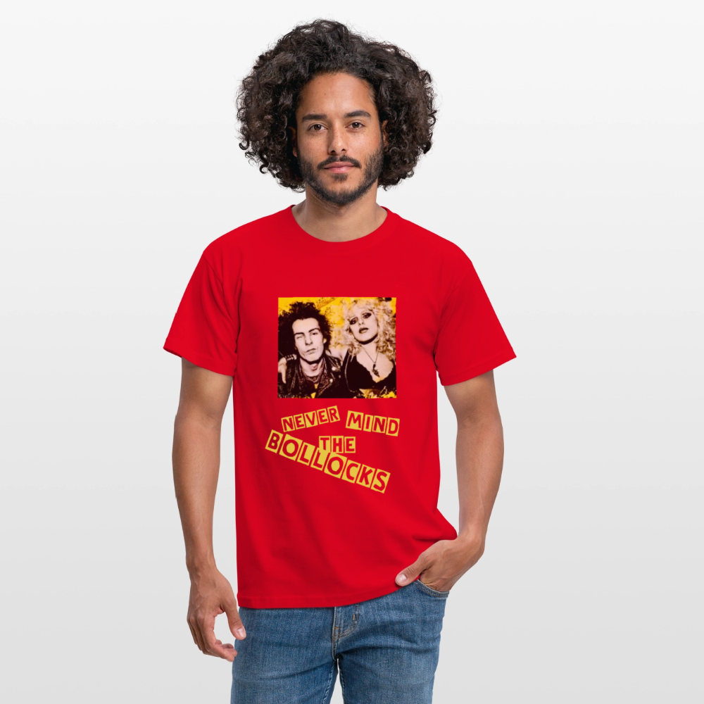 Sid and Nancy Men's T-Shirt - red