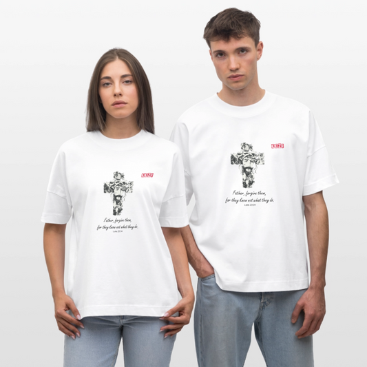 Stanley/Stella Oversized Unisex Organic T-shirt Blaster JESUS - white
