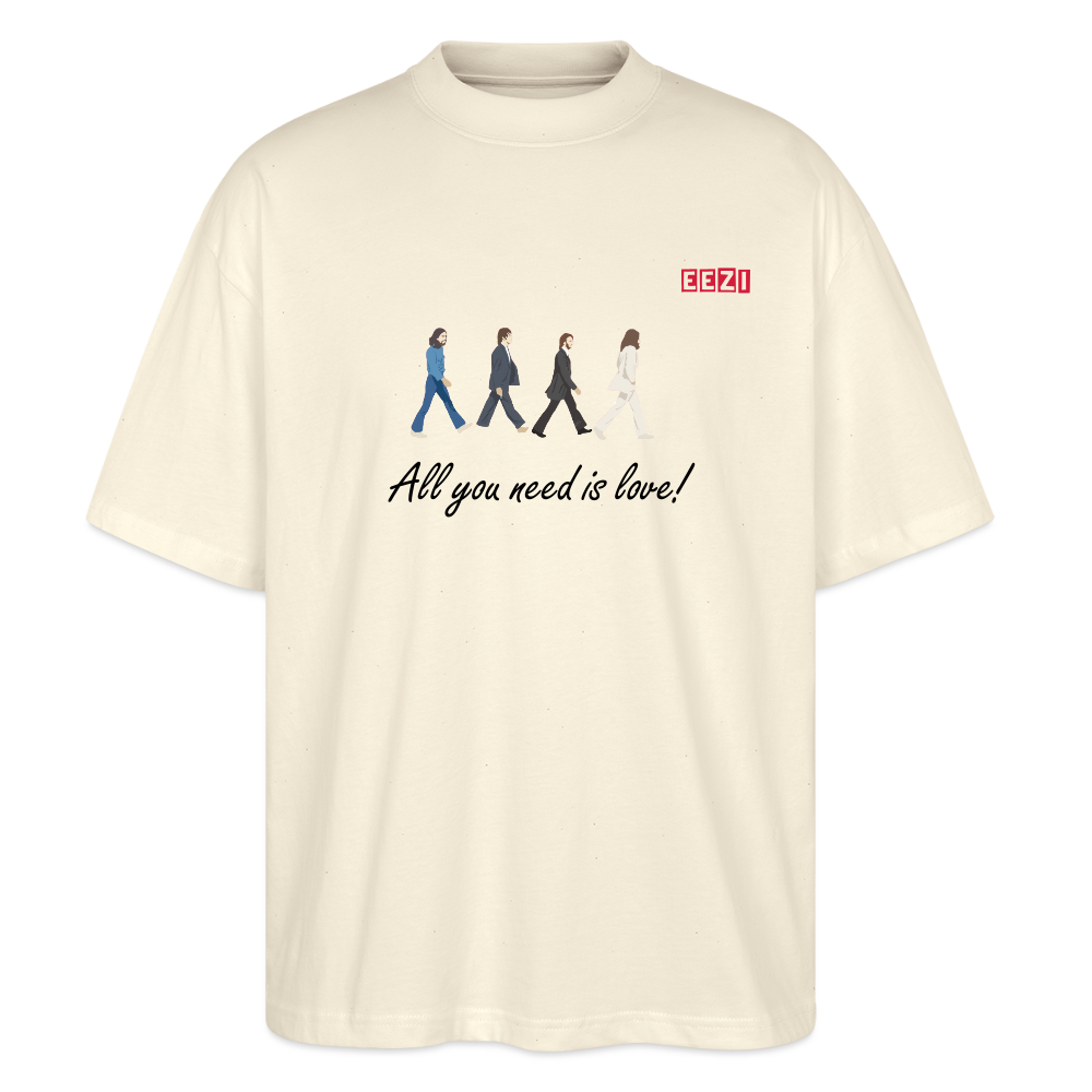 Stanley/Stella Oversized Unisex Organic T-shirt Blaster BEATLES - natural raw