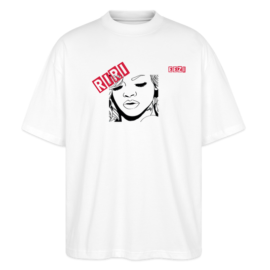 Stanley/Stella Oversized Unisex Organic T-shirt Blaster RiRi2 - white