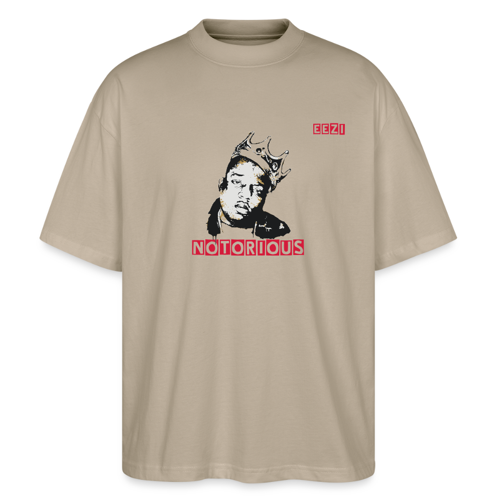 Stanley/Stella Oversized Unisex Organic T-shirt Blaster BIGGIE - stone