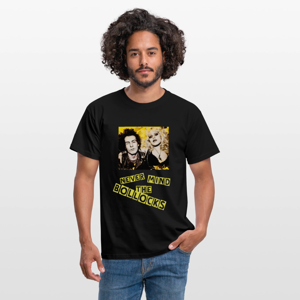 Sid and Nancy Men's T-Shirt - black
