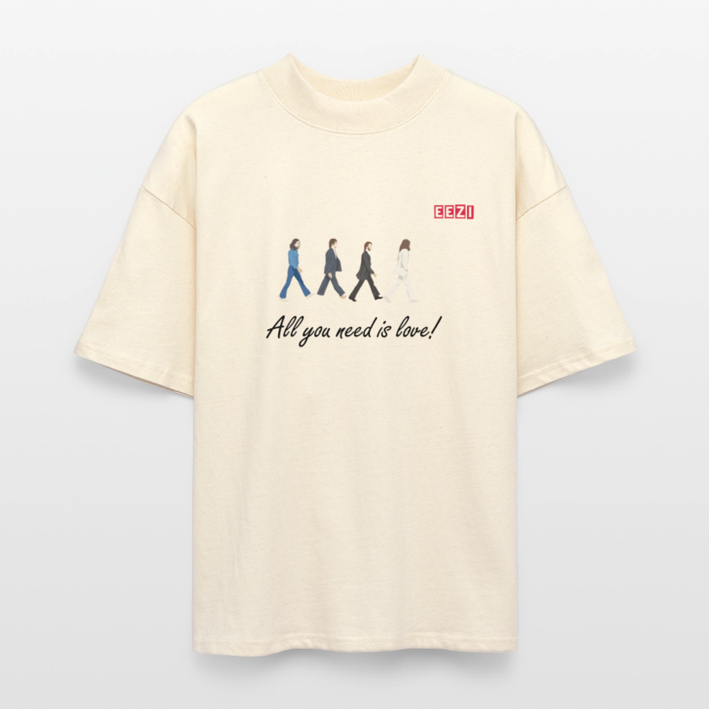 Stanley/Stella Oversized Unisex Organic T-shirt Blaster BEATLES - natural raw