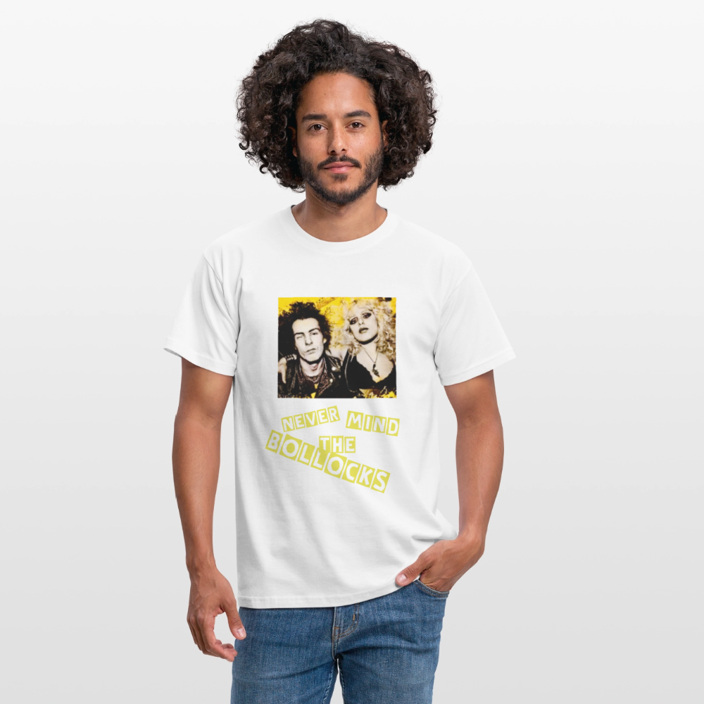 Sid and Nancy Men's T-Shirt - white