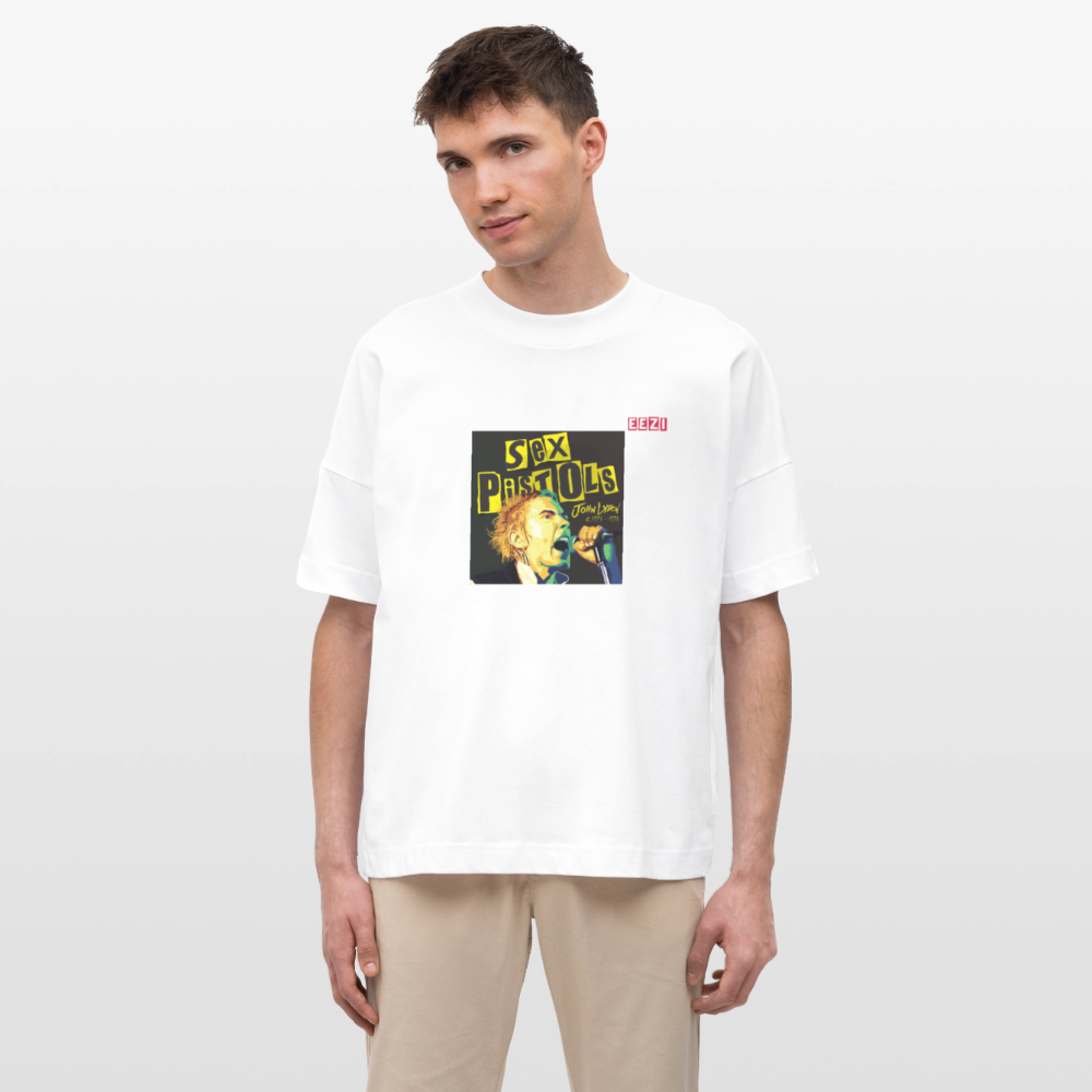 Stanley/Stella Oversized Unisex Organic T-shirt Blaster sex pistols - white