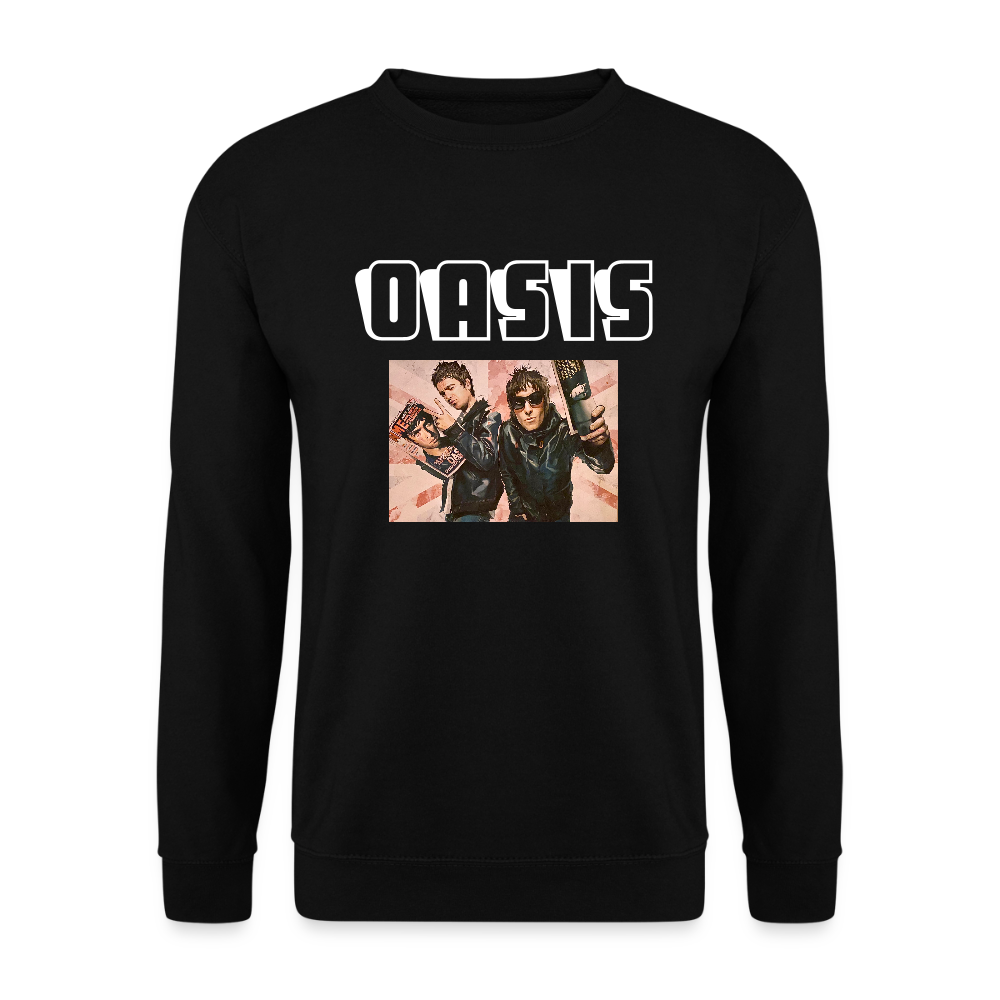 Unisex Sweatshirt Oasis Britpop - black